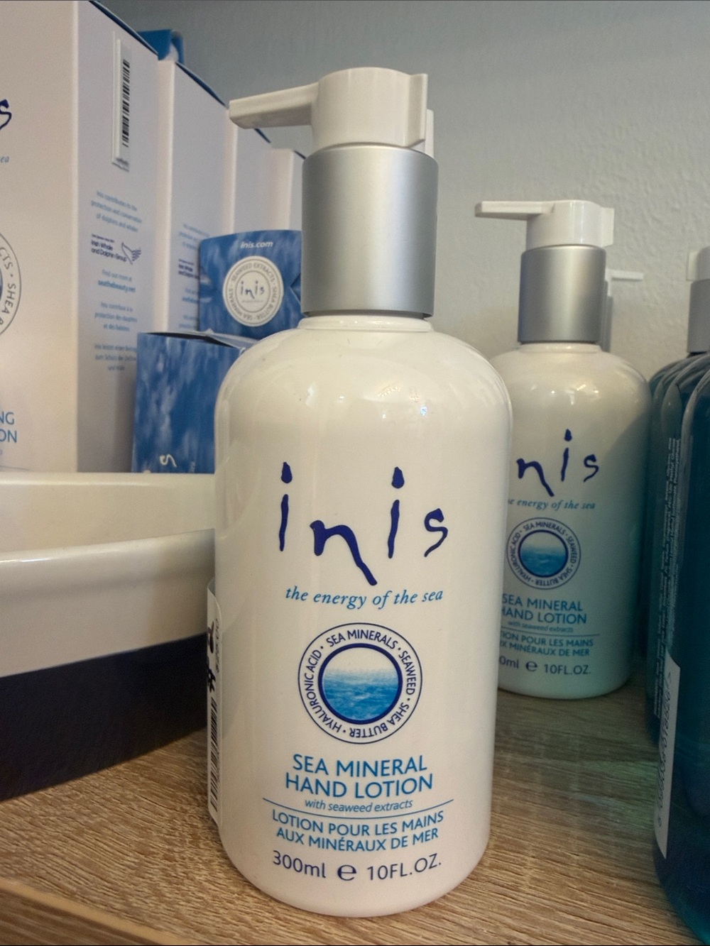 Inis Sea Mineral Hand Lotion - White